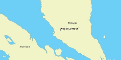 Քարտեզ Մալայզիայի մայրաքաղաք